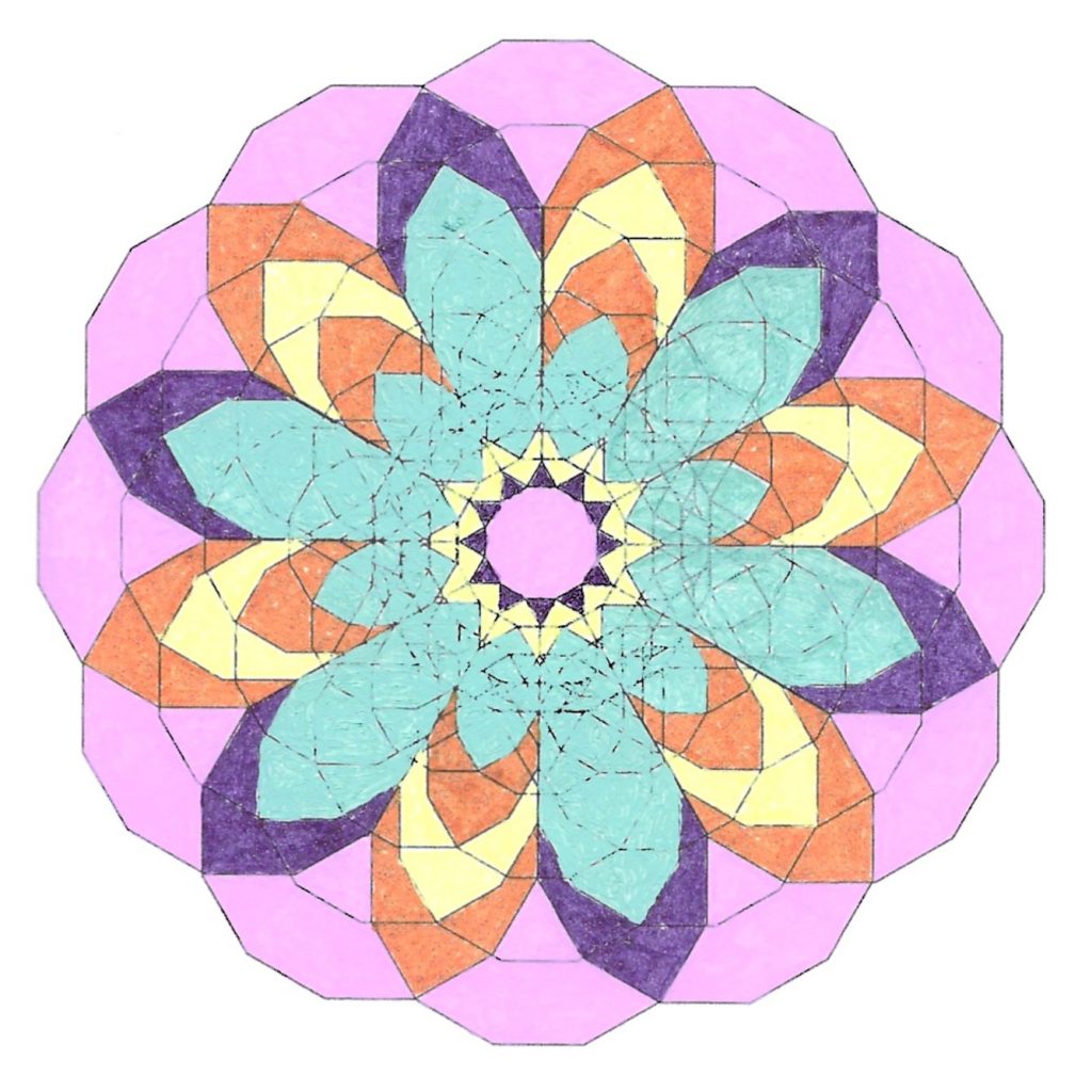 Sacred geometry image from the Kolorlan System